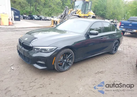 2022 BMW 330I xDrive из США, поврежденный, VIN 3MW5R7J02N8C24917